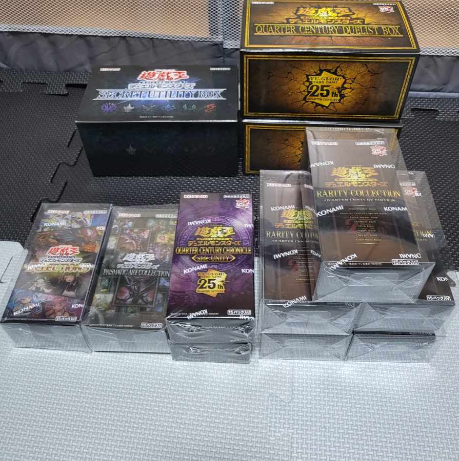 遊戯王 25th レアリティコレクション ボックス box シュリンク