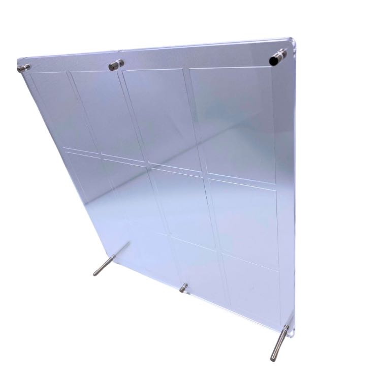 Free Shipping] Case Trekkie cards screw type display acrylic for 12 cards storage clear loader Pokémon cards Pokémon cards protection