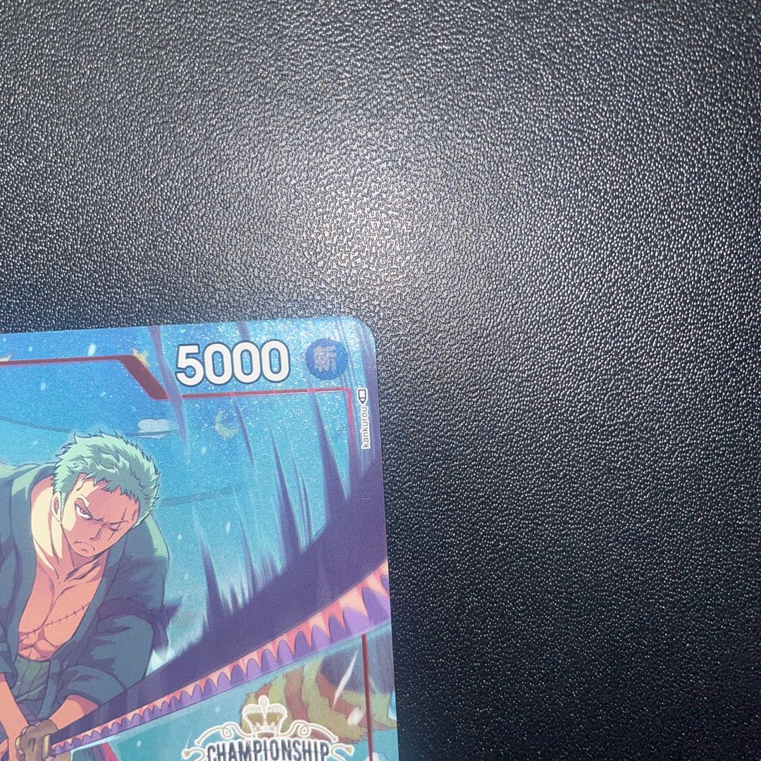 Roronoa Zoro Championship 2022 Promo Opened PROMO ST01-013