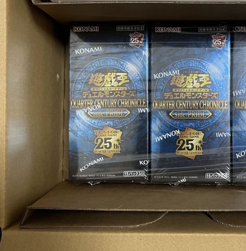 QUARTER CENTURY CHRONICLE side:PRIDE unopened box 2BOX
