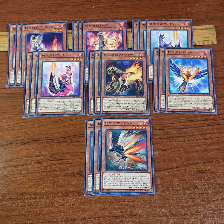 Transfer LifeFire Beast Deck Parts Set Salamangreat Pyro Phoenix Transfer LifeFire Beast Heat Lio Code of Soul Salamangreat Sanctuary