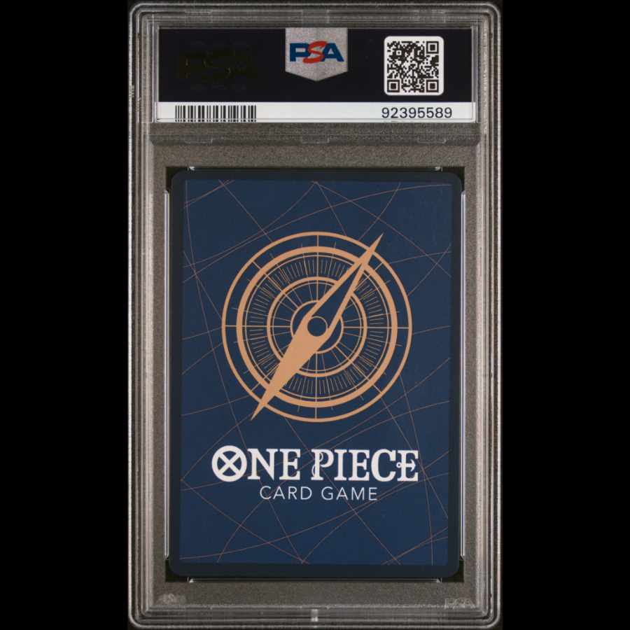 【PSA10】ポートガス・D・エース(パラレル)(スーパーパラレル)(コミックパラレル・コミパラ・漫画背景) P-SR OP02-013