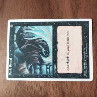 DARK RITUAL 1 piece 1枚