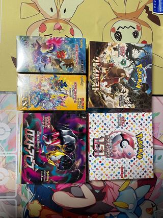 ポケカBOXセット 5BOX