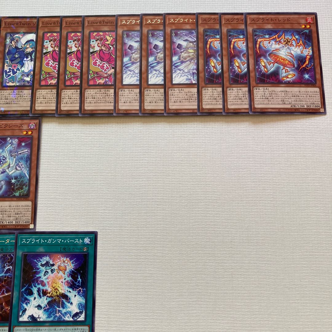 スプライト Evil★Twin    デッキパーツ　38枚　Evil★Twin キスキル・リィラ