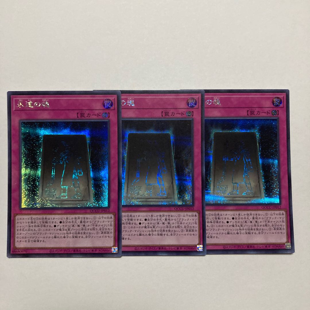 Soul of Eternity Secret Rare QCCU-JP012