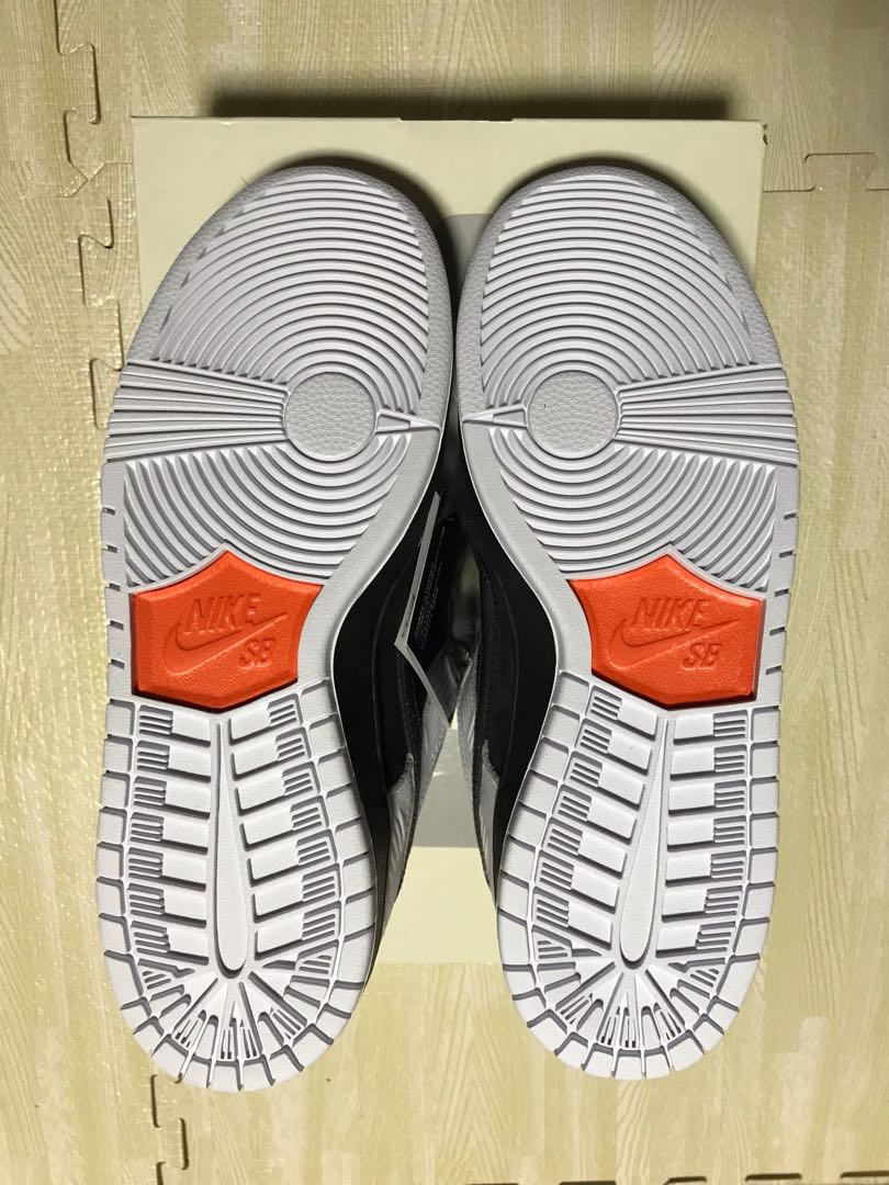 Tight Booth x Nike SB Dunk Low Pro QS "Black/HoWight/Orange" 27.5cm