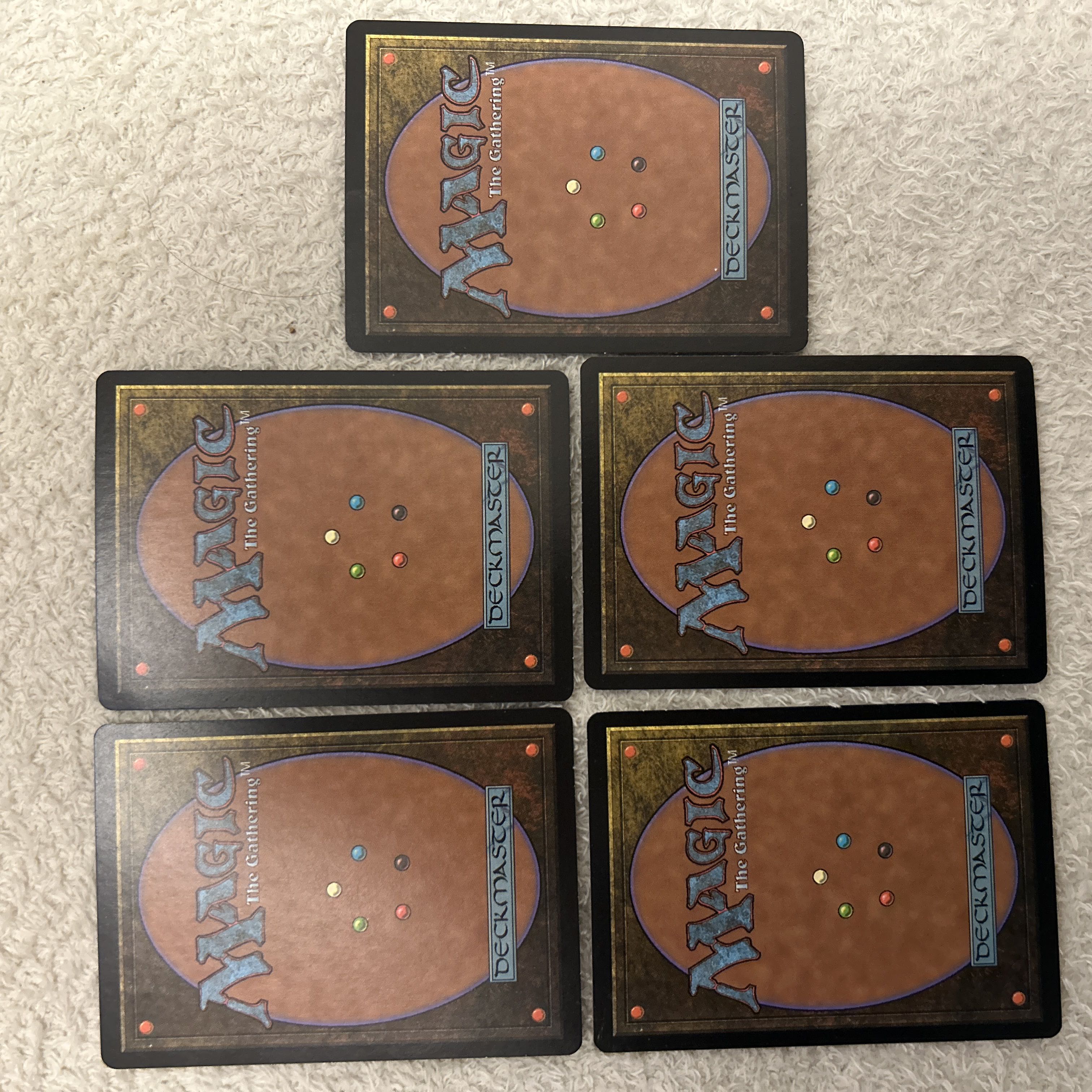 Set of 4 "Dual Nature/Dual Nature" [PCY] Green R