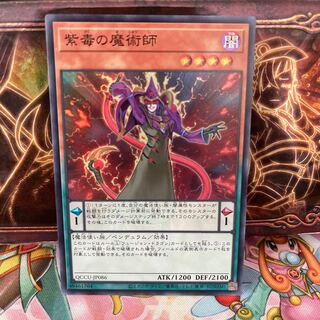 紫毒の魔術師 スーパーレア QCCU-JP086