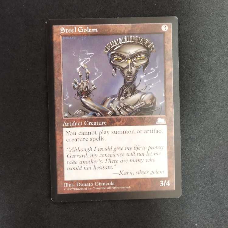 Steel Golem 1枚