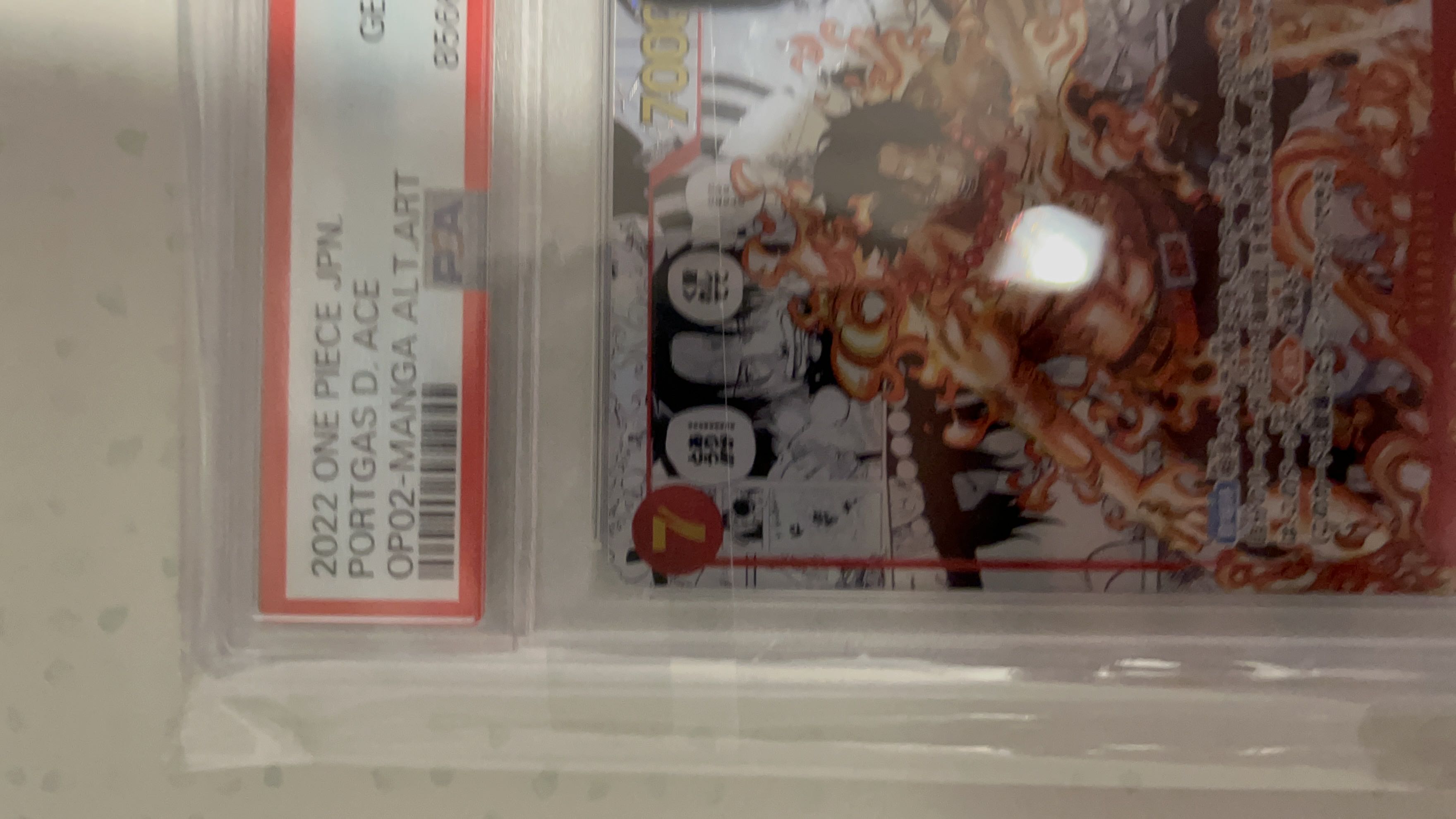 PSA10] Portgas D. Ace (Parallel) (Super Parallel) P-SR OP02-013