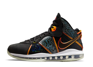 Nike LeBron 8 "Space Jam" Black/Black Hois Spinarakci Color 28cm
