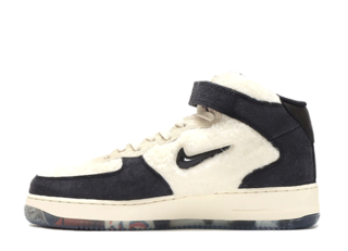 ナイキ エア フォース 1 ミッド ’07 Prm "上野パンダ" ココナッツミルク/ブラックカシミア 28cm