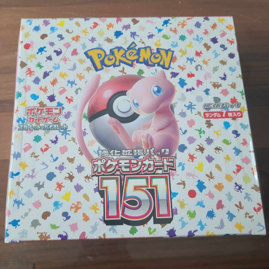 Enhanced Expansion Pack "Pokémon Card 151 (Ichigoichi)" Unopened box 1BOX