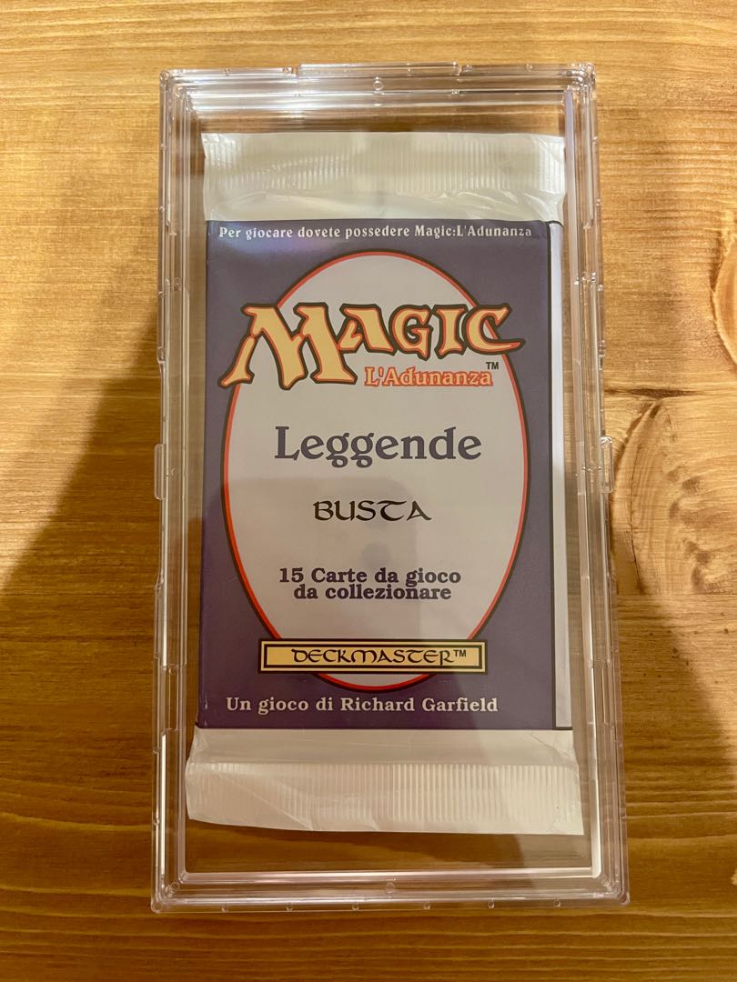 Legends レジェンド 未開封 ブースターパック イタリア語 MTG