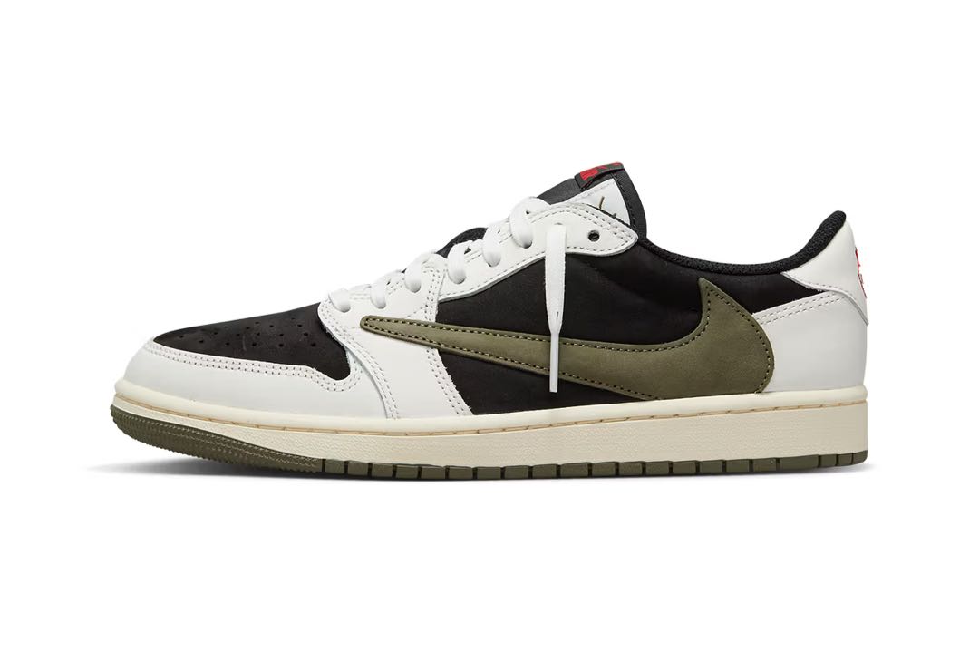 Travis Scott x Nike Women's Air Jordan 1 Low OG "Medium Oleana" Medium Oleana/HoWight/Black 26cm