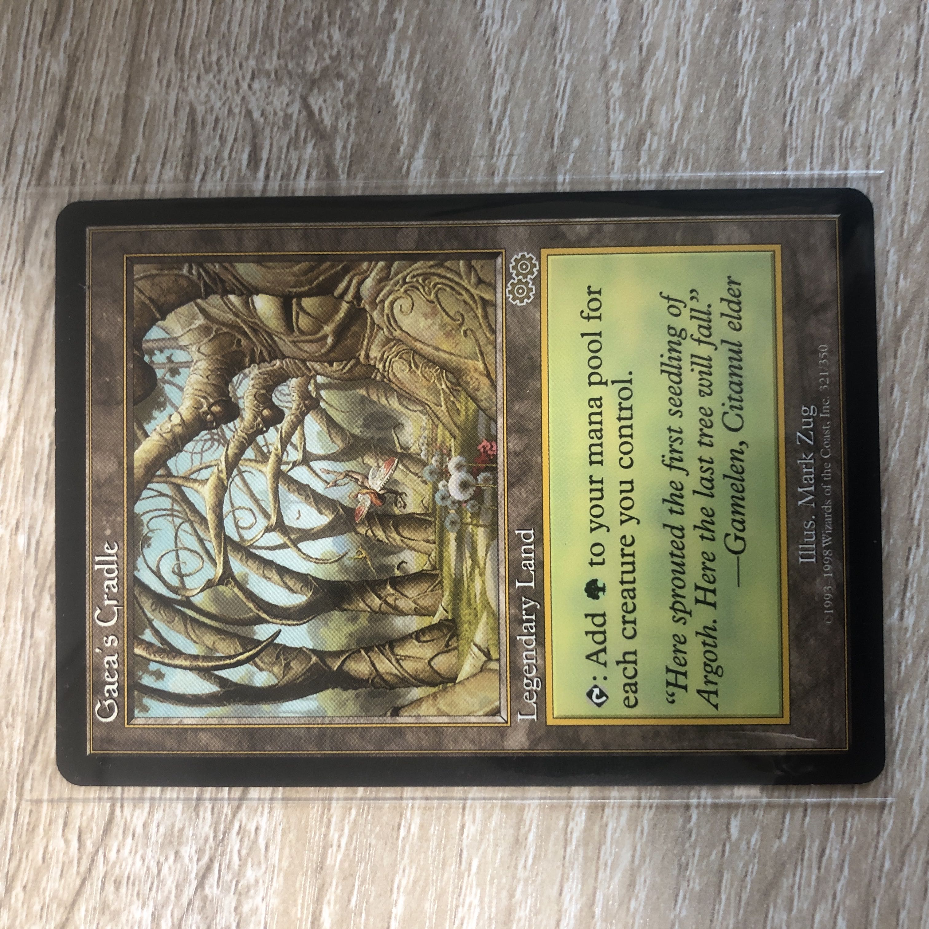 Gaea's Cradle B 1枚