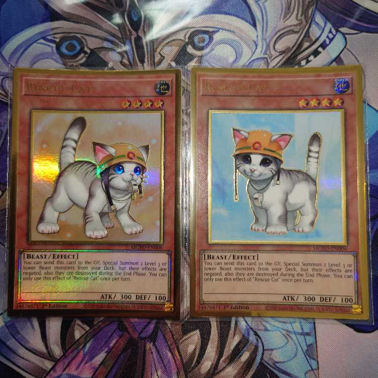 米版　レスキューキャット　プレゴル　2枚セット
