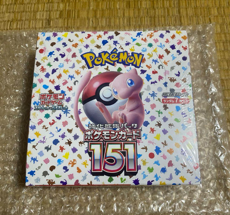 Enhanced Expansion Pack "Pokémon Card 151 (Ichigoichi)" Unopened box 1BOX