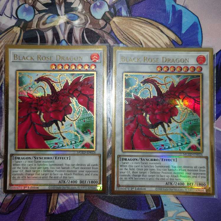 U.S. version of Black Rose Dragon Pre-Gol. 2 copies