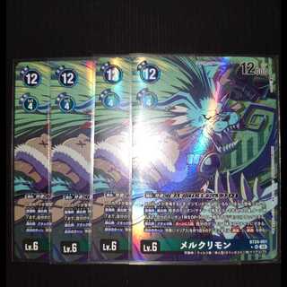 Digimon Card Mercurimon Parallel 4枚