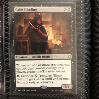Grim Hireling 1枚