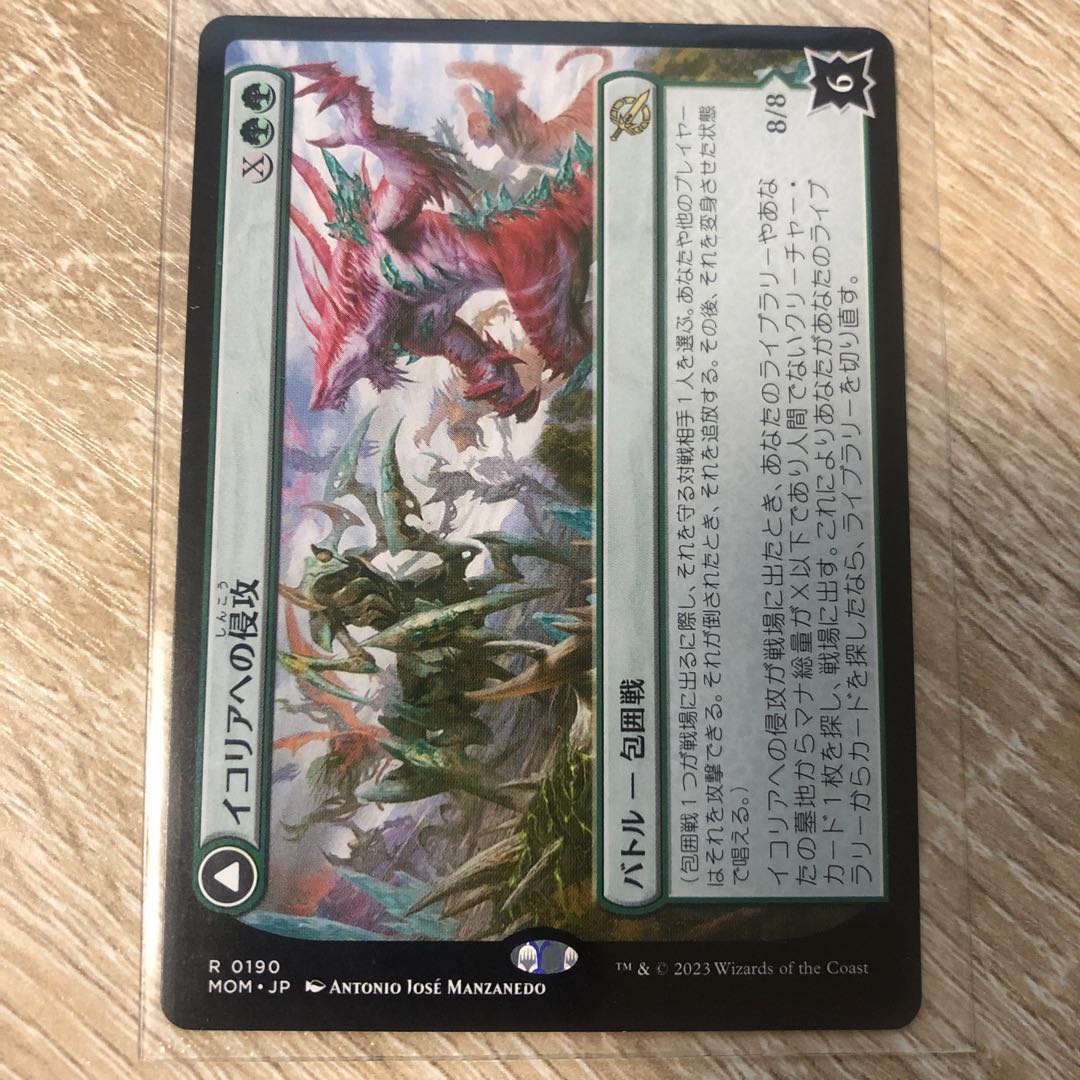 イコリアへの侵攻 1枚