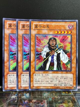 遊戯王スタジオ 8951 墓守の長 スーパーレア 301-013