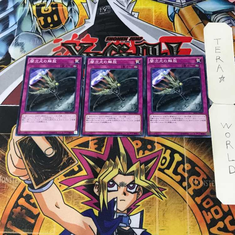 Escape from the Dark Dimension 3 Normal 3-card set Tera