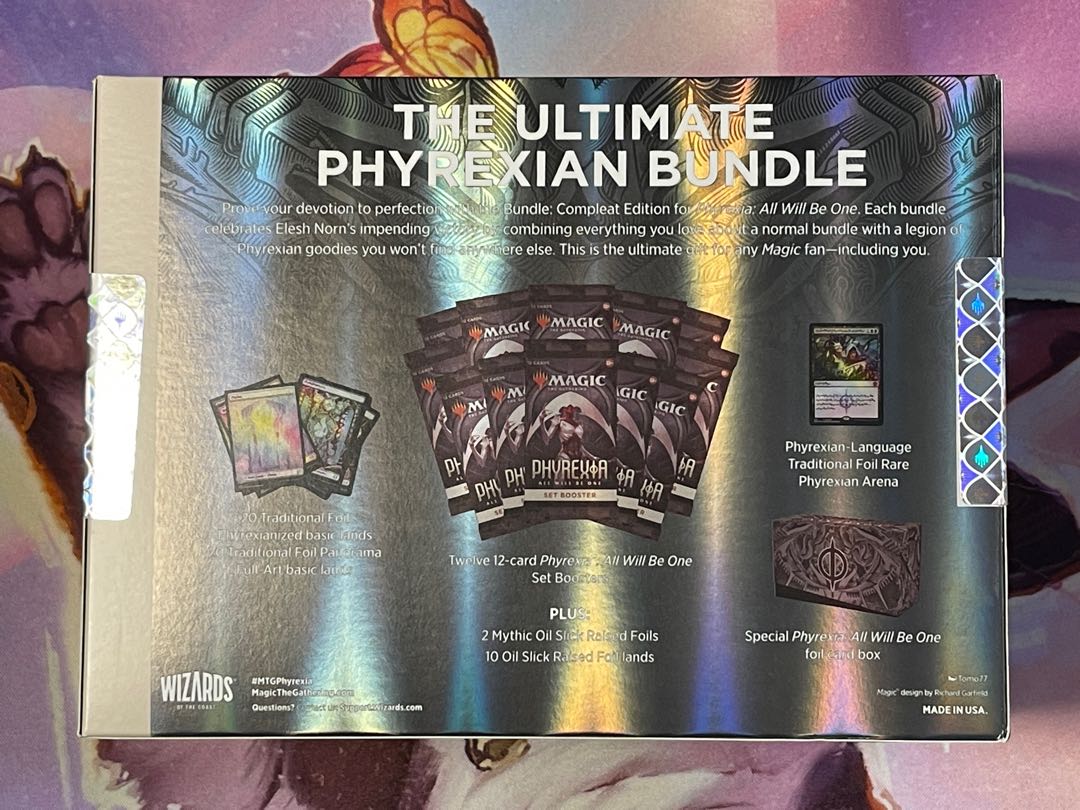 MTG Magic: The Gathering Phyrexia: Integrity Becoming Unity Bundle: Compleat Edition Unopened Box 1BOX
