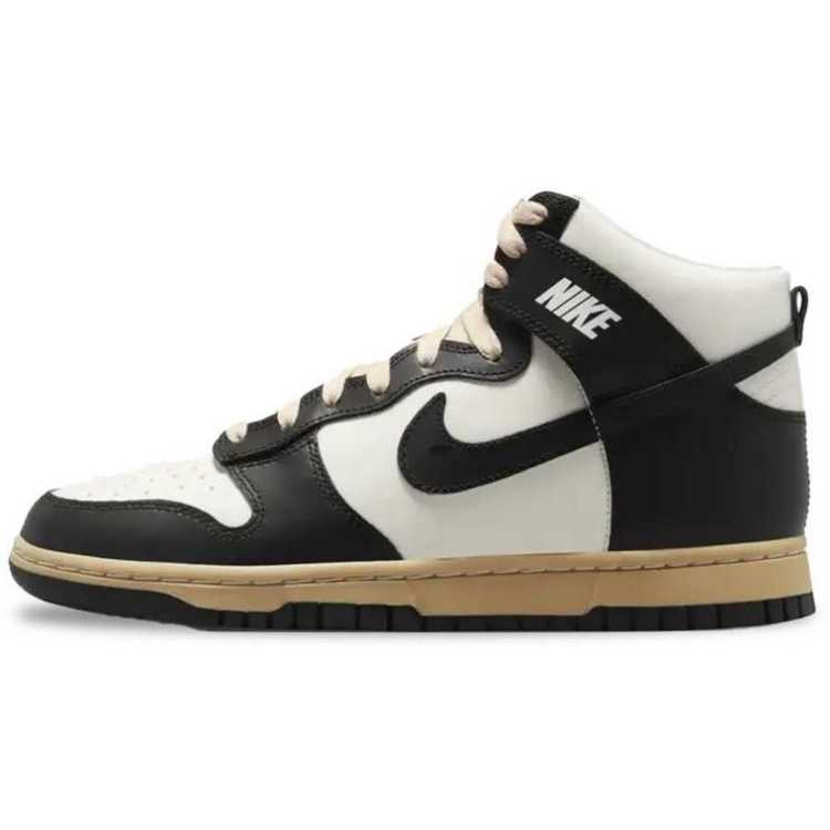 Nike Women's Dunk High "Black and Sail" Vintage/Black/HoWight 26.5cm