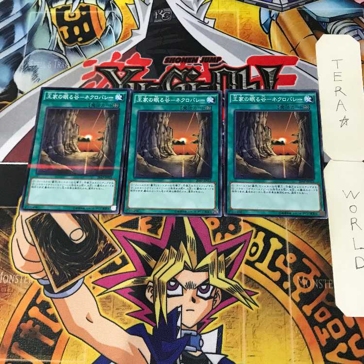 王家の眠る谷-ネクロバレー 1 ノーマルパラレル 3枚セット てら