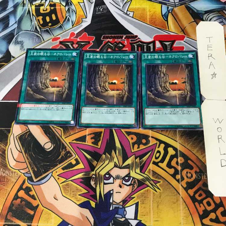 王家の眠る谷-ネクロバレー 4 ノーマルパラレル 3枚セット てら