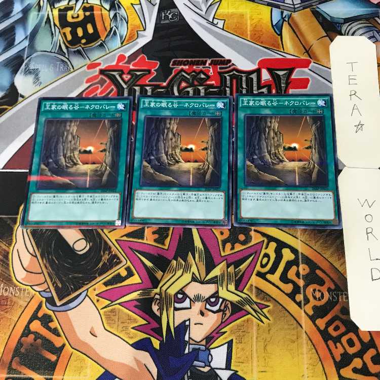 王家の眠る谷-ネクロバレー 10 ノーマルパラレル 3枚セット てら