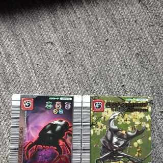 ムシキング アダーコレクション ２枚セット グランディスオオクワガタ