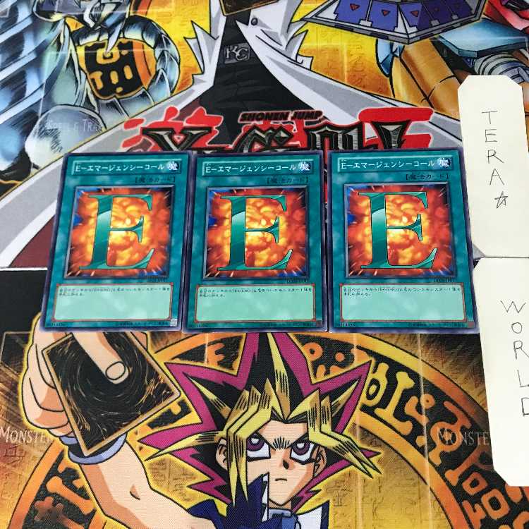 E-Emergency Call DP03 3 Normal, set of 3 Tera.