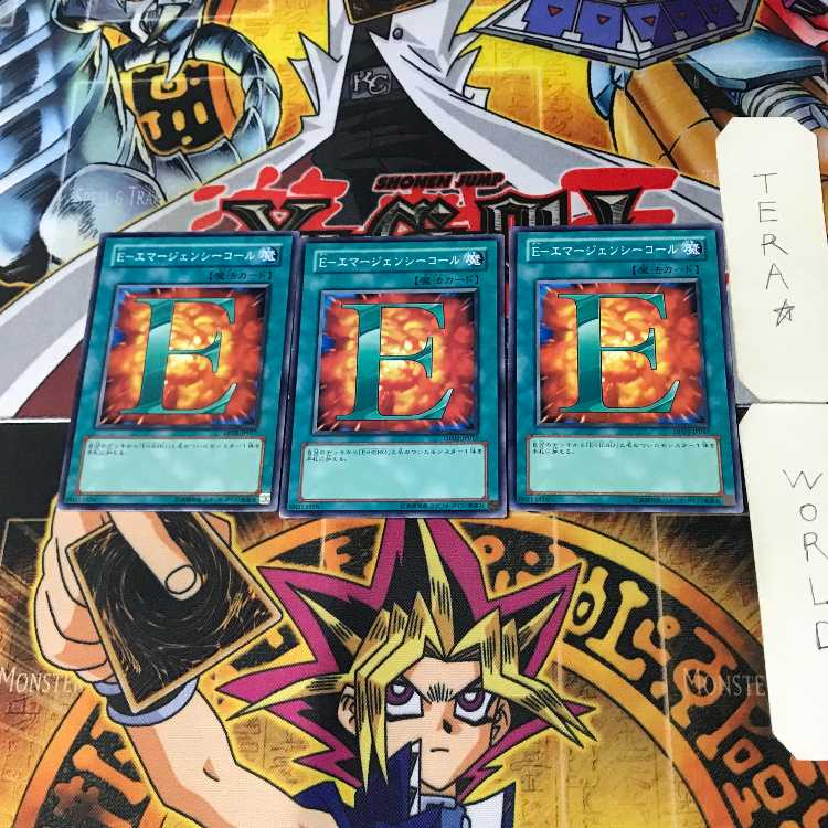 E-Emergency Call DP03 4 Normal, set of 3 Tera.