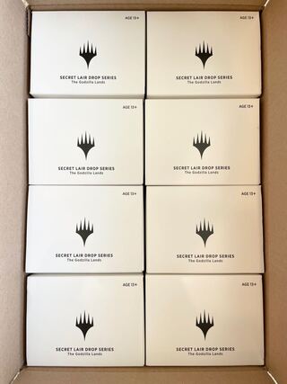Secret Lair The Godzilla Lands Godzilla Lands 8 pieces MTG 1枚
