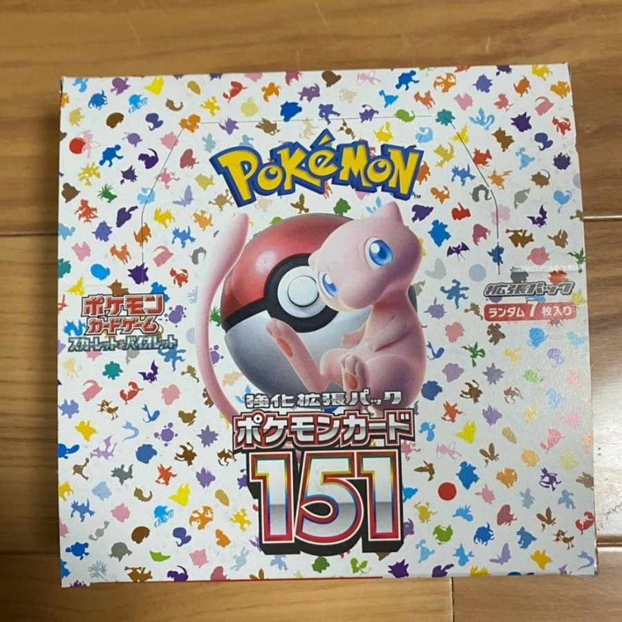 Enhanced Expansion Pack "Pokémon Card 151 (Ichigo-ichi)" Unopened box 1BOX