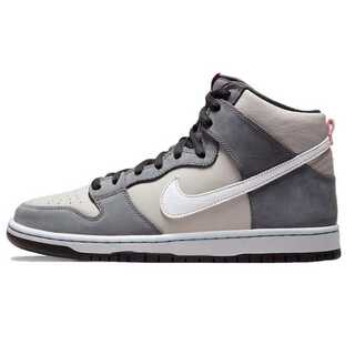 ナイキ SB ダンク ハイ プロ Iso "ミディアム グレー" フリントグレー/ミディアムグレー/フラミンゴ/グレーフォグ 26cm