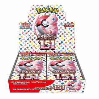 Enhanced Expansion Pack "Pokémon Card 151 (Ichigoichi)" Unopened box 4BOX