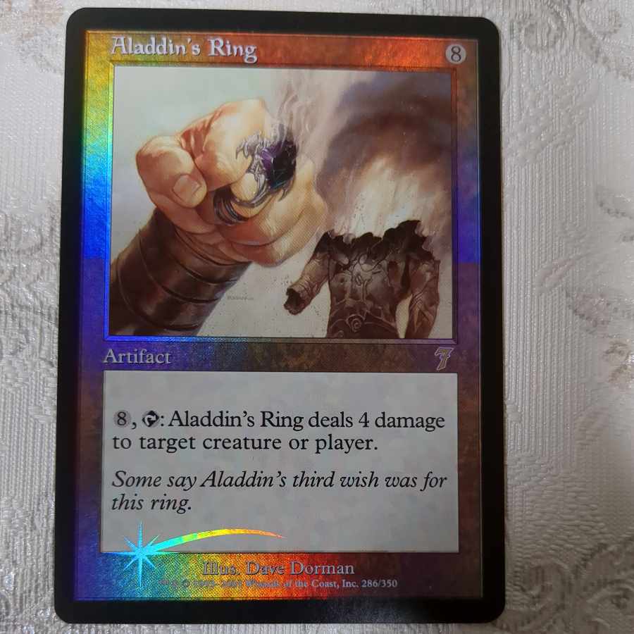【7ED】foil アラジンの指輪【英】
