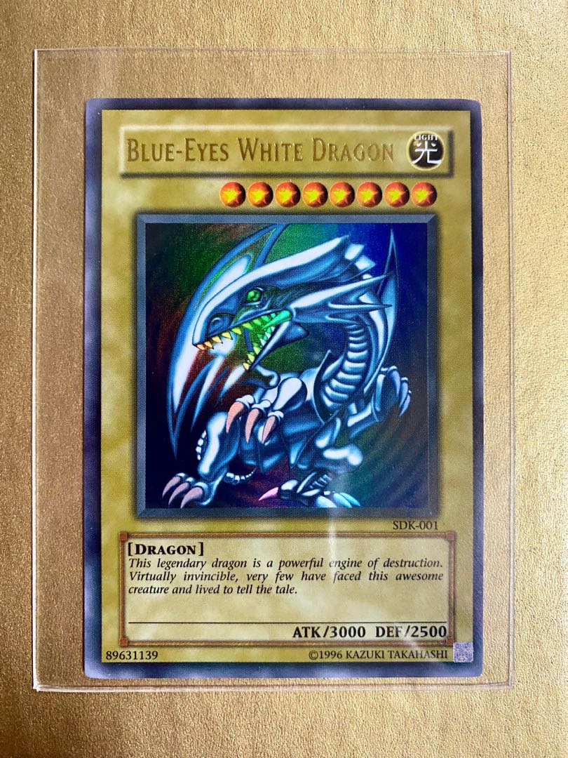 BLUE-EYES WHITE DRAGON /SDK-001/English version