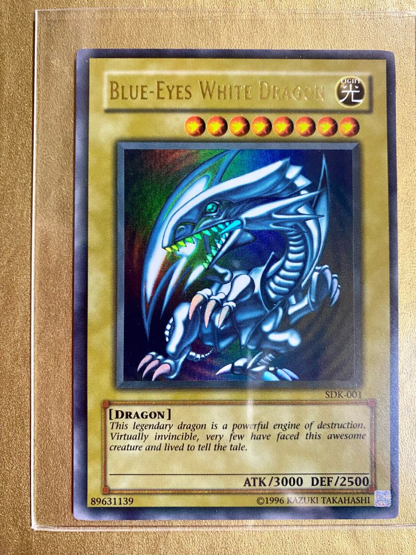 BLUE-EYES WHITE DRAGON /SDK-001/English version