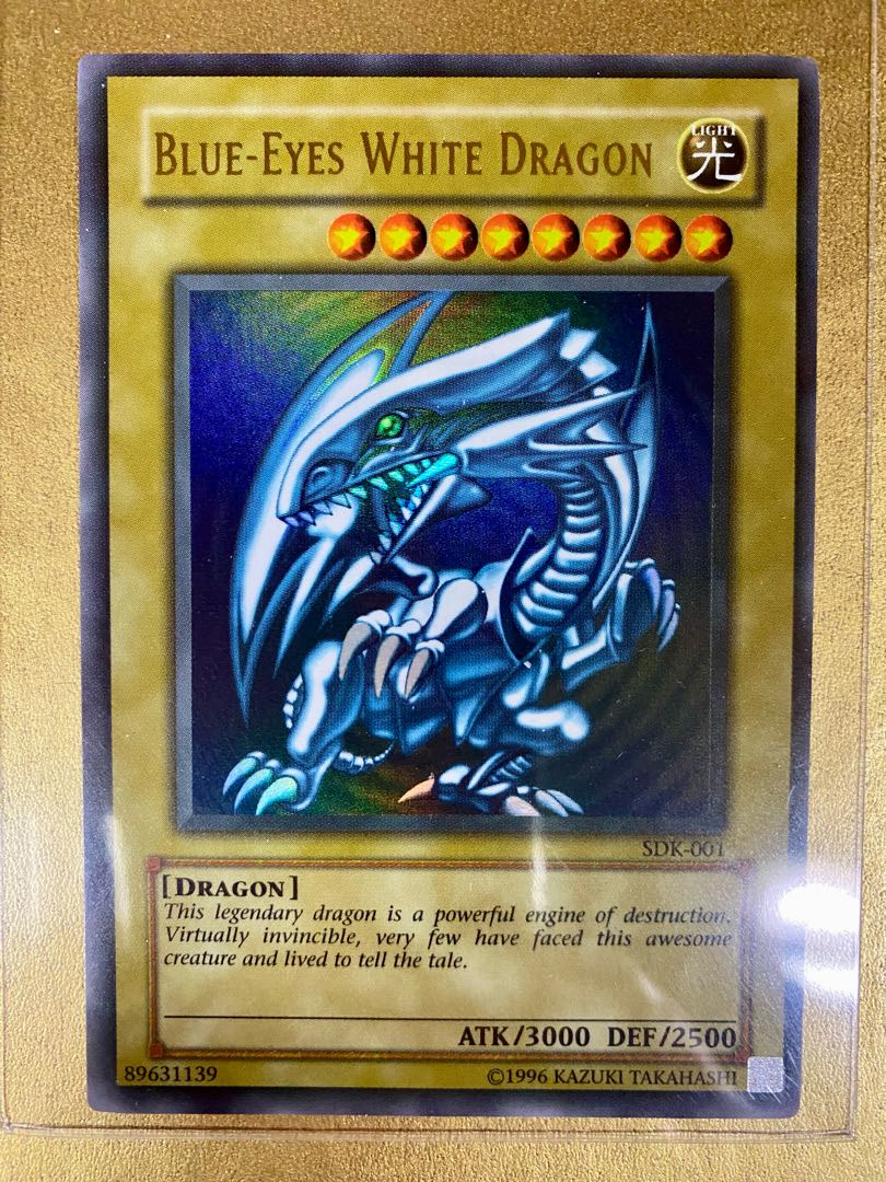 BLUE-EYES WHITE DRAGON /SDK-001/English version