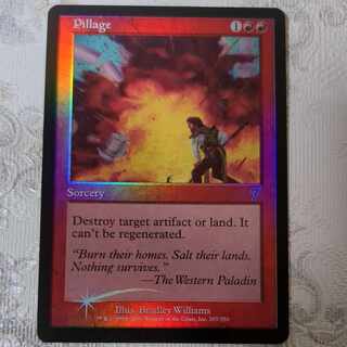 【7ED】foil 略奪【英】