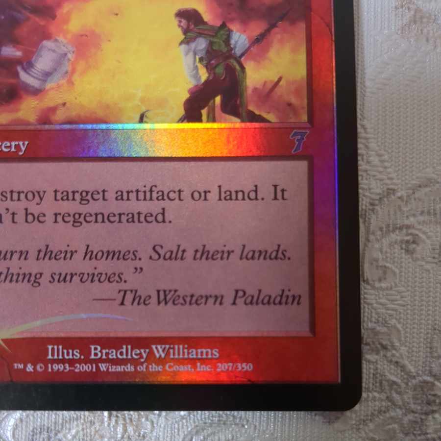 【7ED】foil 略奪【英】