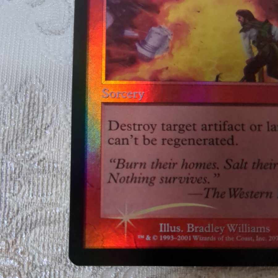 【7ED】foil 略奪【英】