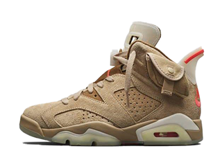Travis Scott x Nike Air Jordan 6 "British Khaki/Ho Wight" 27.5cm