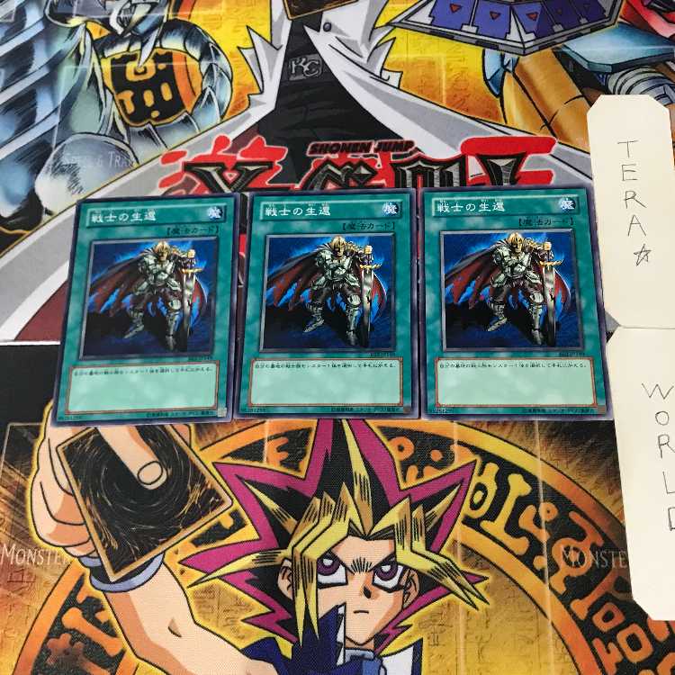 The Warrior Returning Alive BE2 2 Normal, set of 3 Tera.